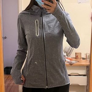 ACTIVE Hooded Double-Lined Defining Sports Zip-Up